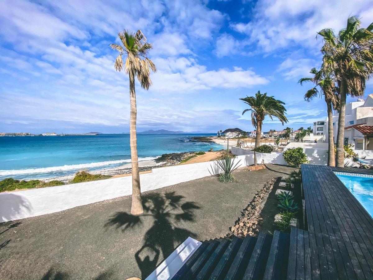 Villa Los Flamencos By Veaco- Beachfront & Pool Corralejo Kültér fotó