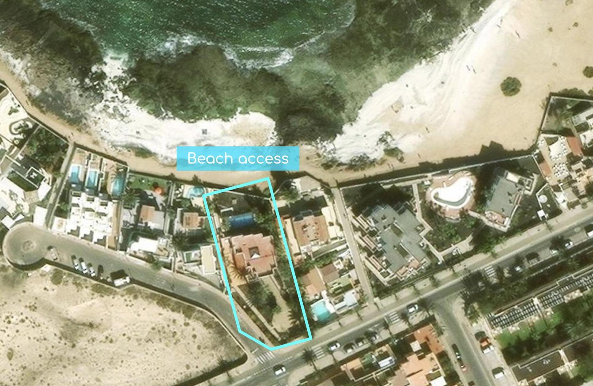 Villa Los Flamencos By Veaco- Beachfront & Pool Corralejo Kültér fotó